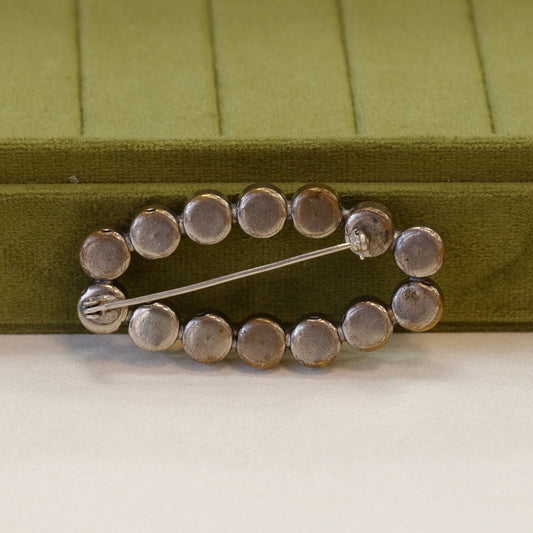 Large Paste Brooch 1930s