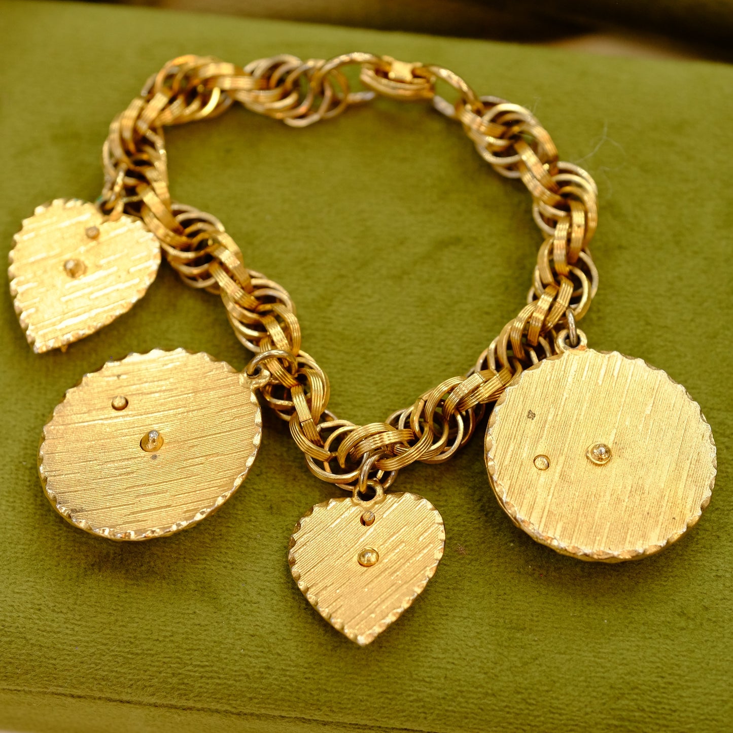 Charm Bracelet with Scenes 1970s