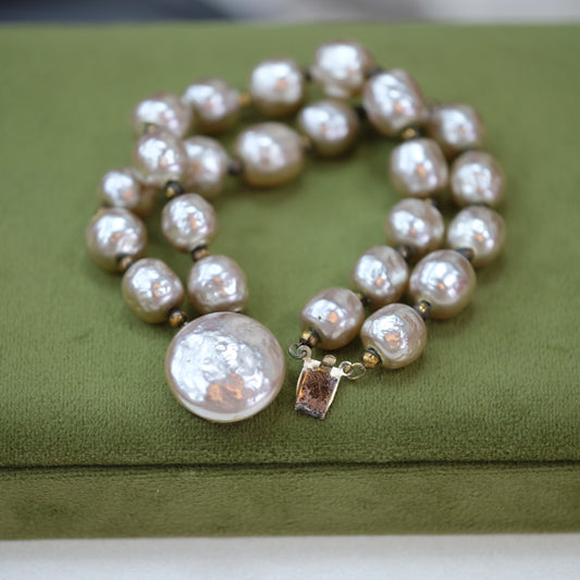 Vintage Miriam Haskell 2 Row Bracelet 1950s