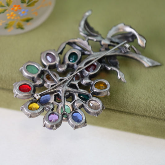 Early Flower Giant Brooch 1930s