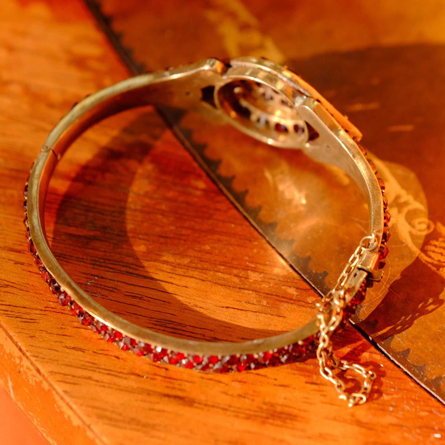 Antique Victorian Garnet Bracelet