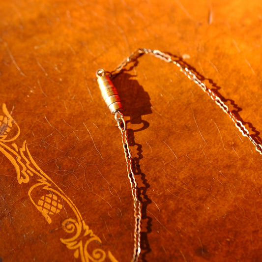 Vintage Czech Glass Necklace 1920s