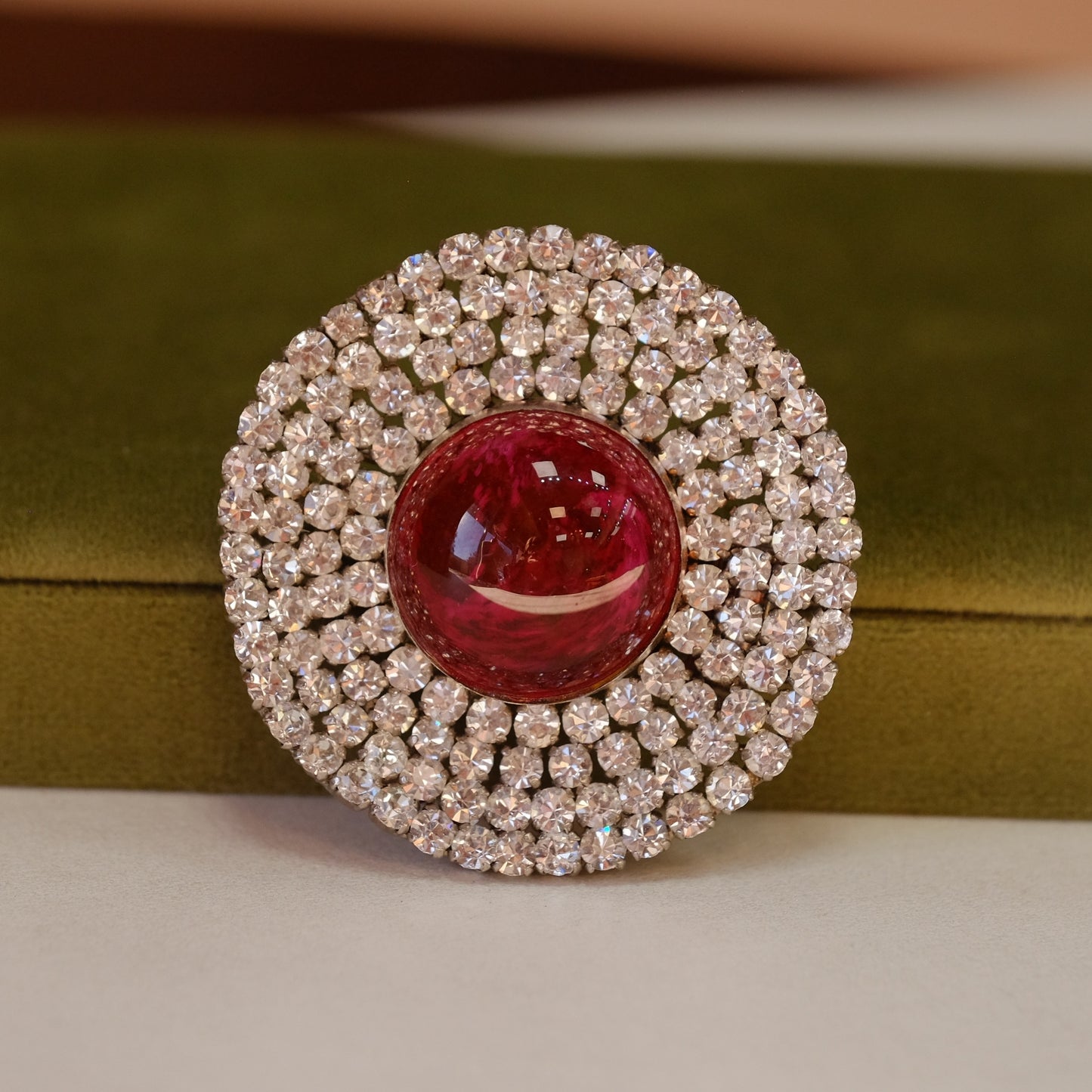 Roger Jean Pierre Round Dress Clip 1950s