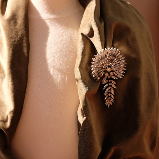 Roger Jean Pierre Cascade Brooch 1950s