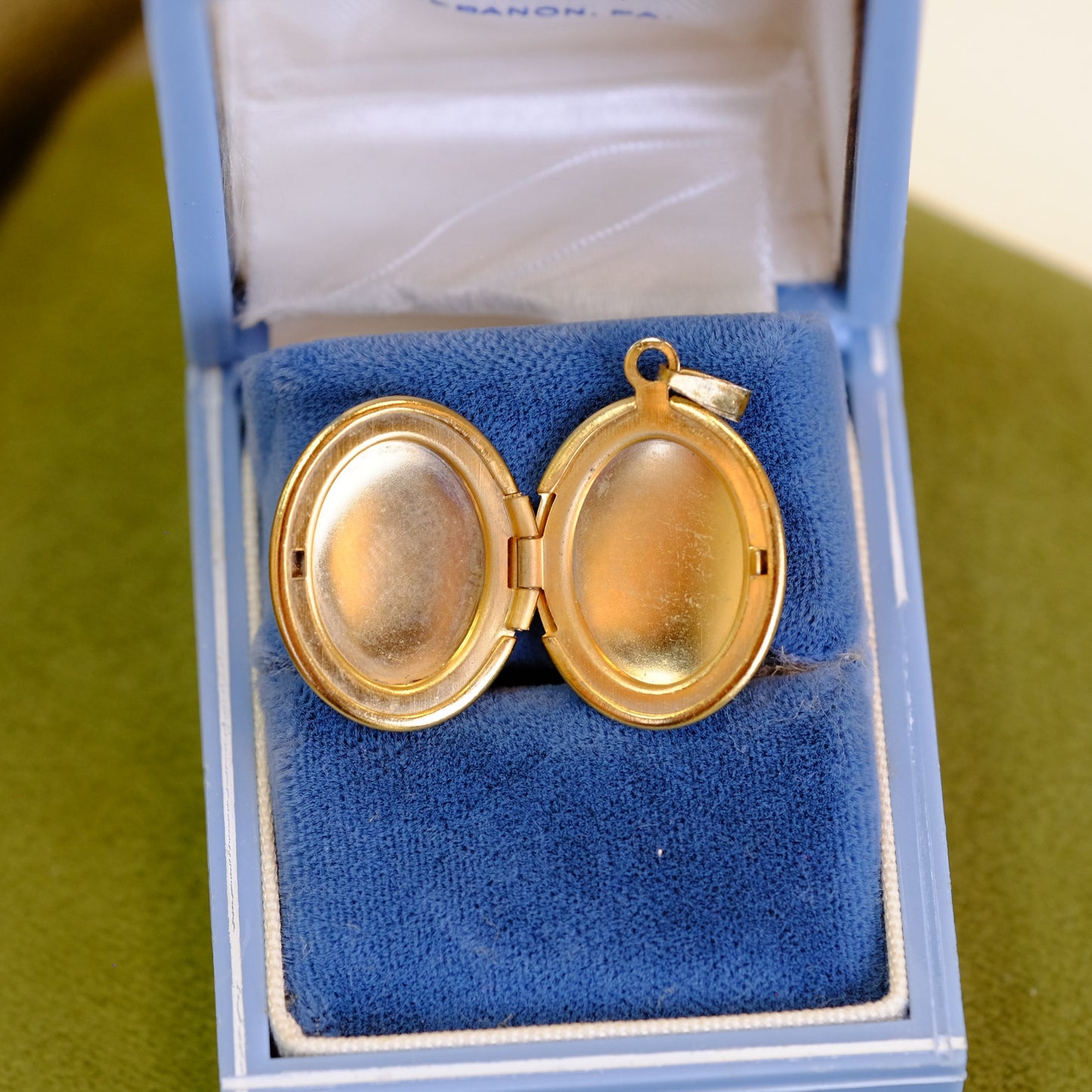 Gold Filled Oval Locket
