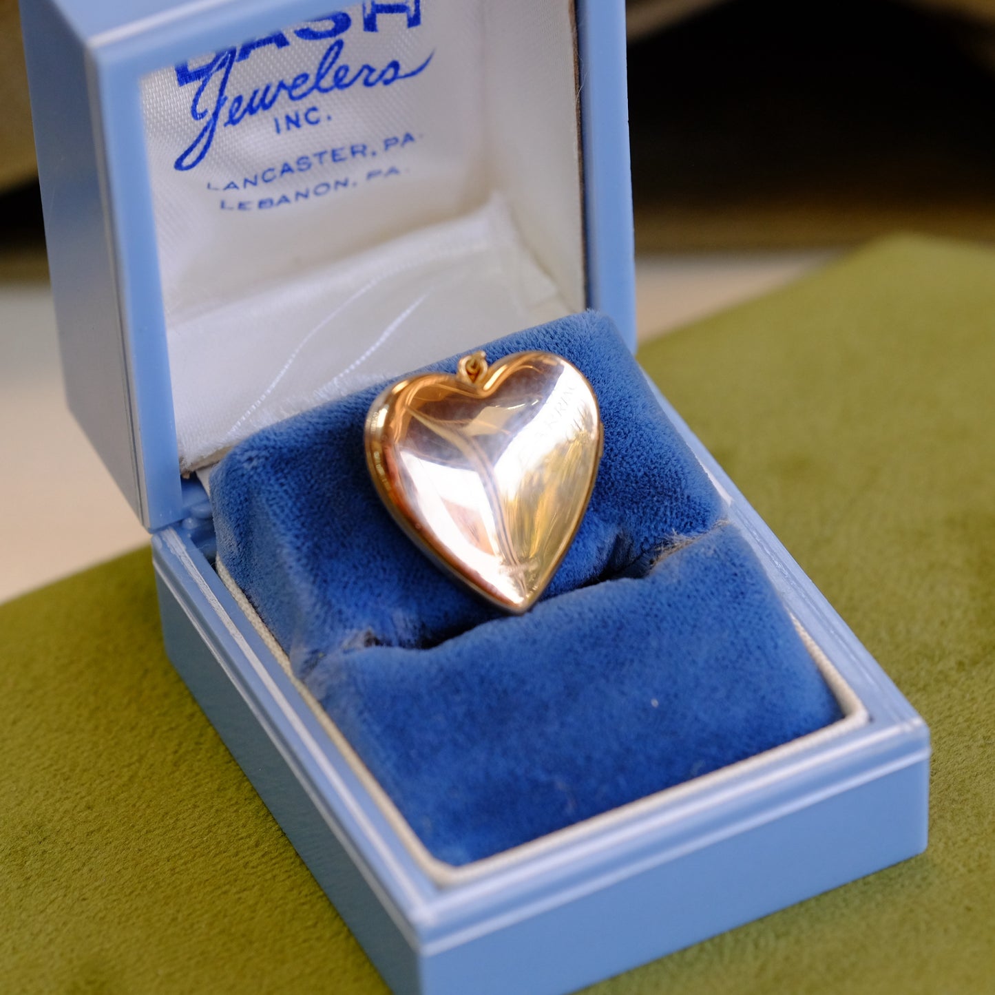 Gold Filled "I love you" Locket