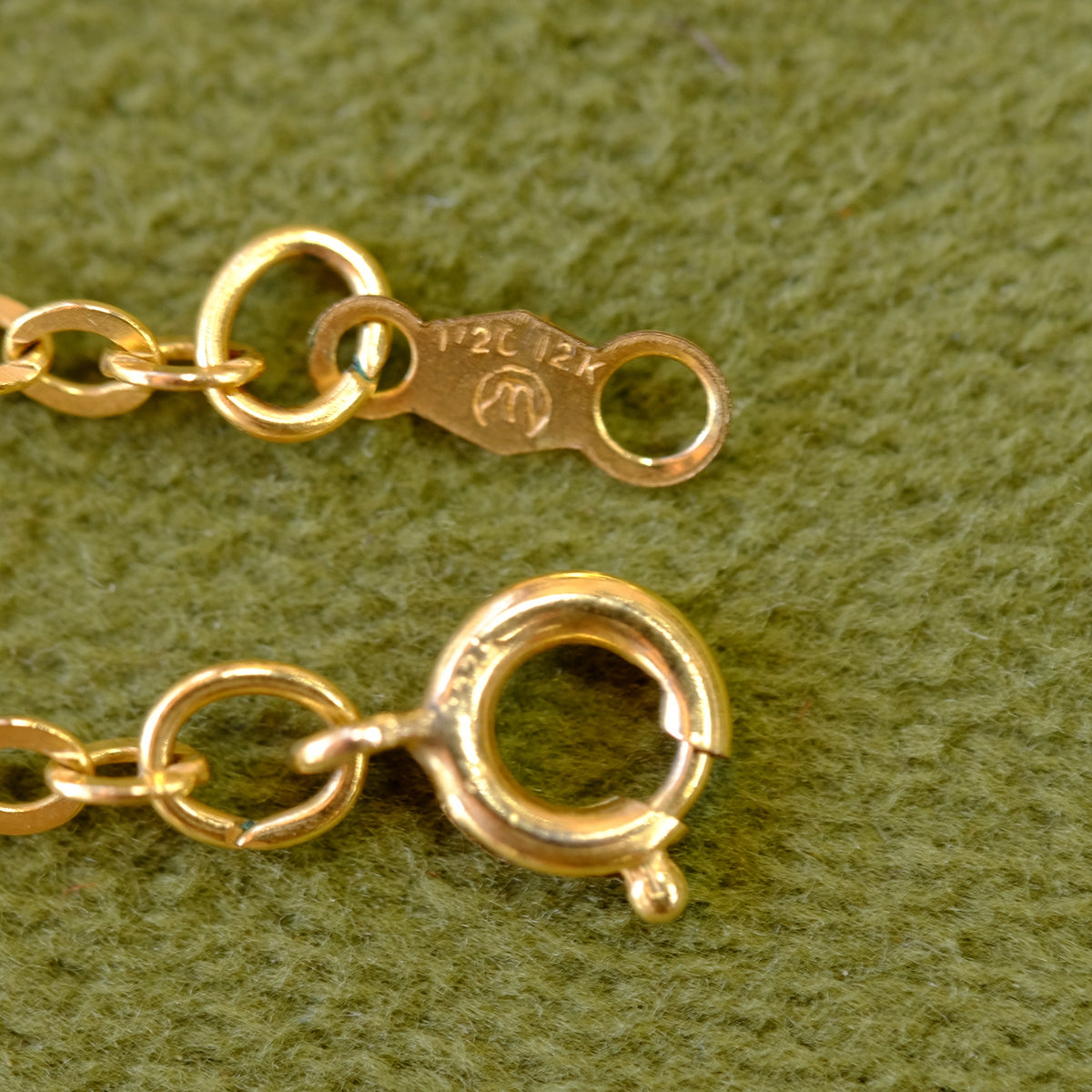 12k Gold Filled Round Cross Locket
