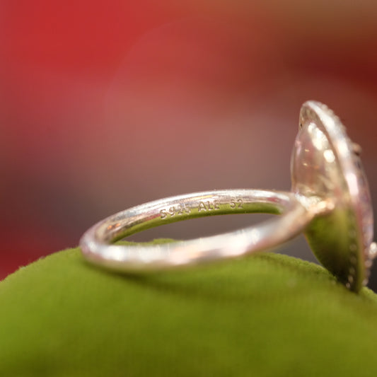 Silver Tanzanite Ring