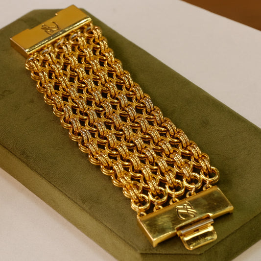 Collectible Karl Lagerfeld Chain Bracelet 1980s