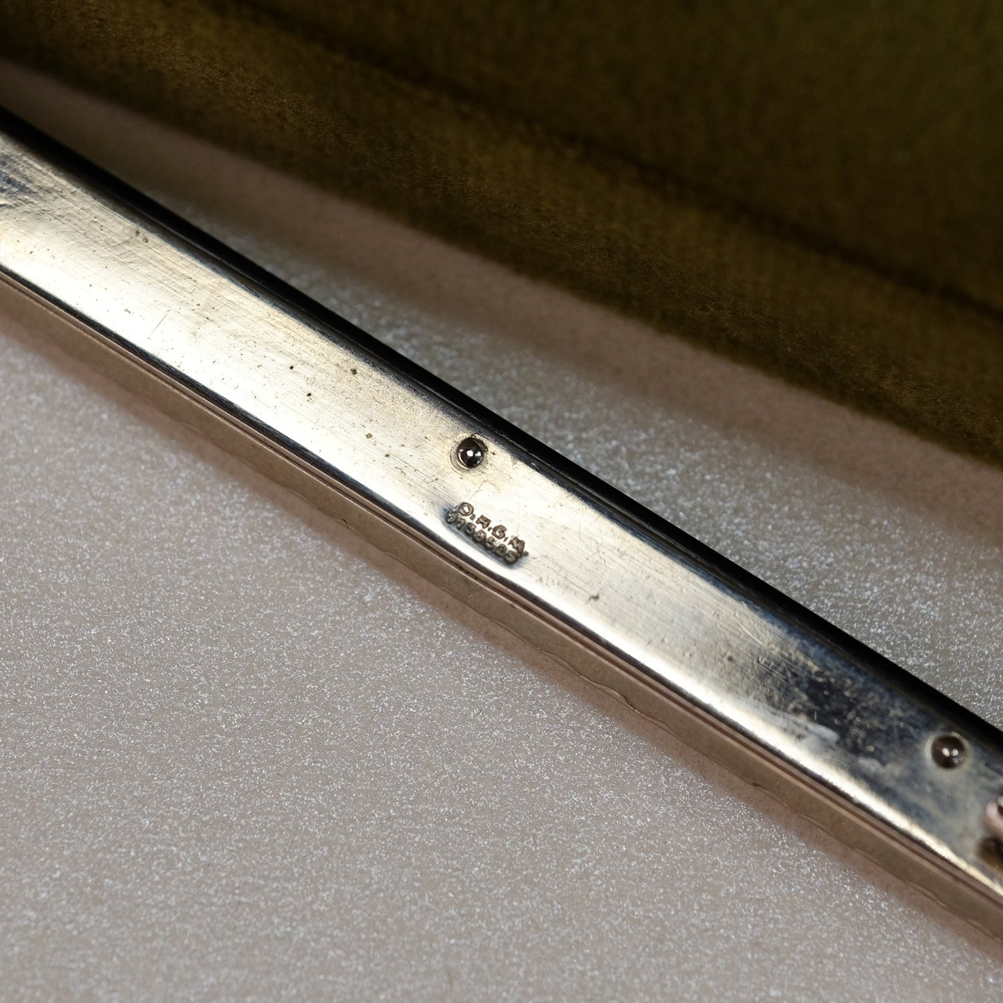 Art Deco French Bar Brooch