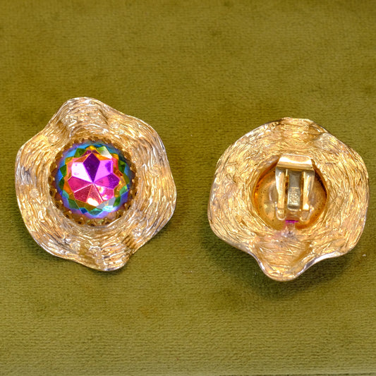 Judy Lee Watermelon Glass Earrings