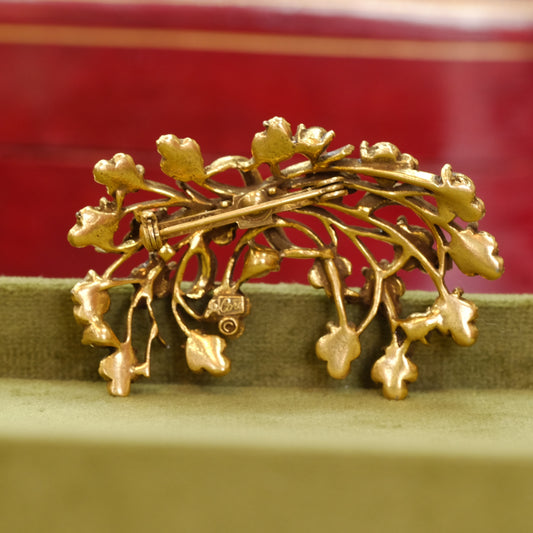 Vintage Coro Pastel Brooch 1950s