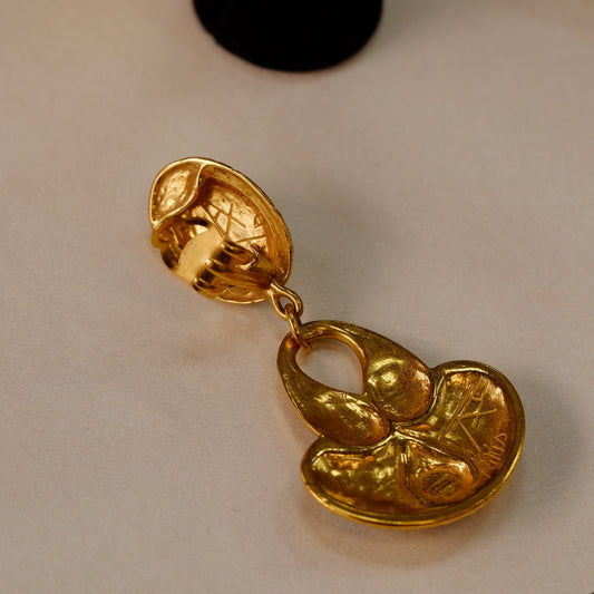 Vintage French Designer Earrings 1980s