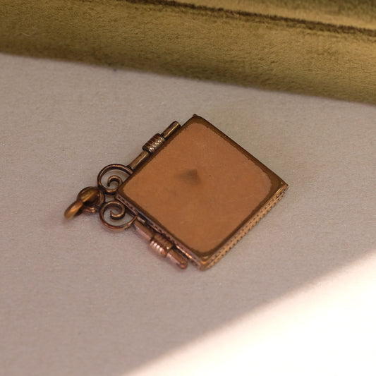 Victorian Square Watch Fob with opal