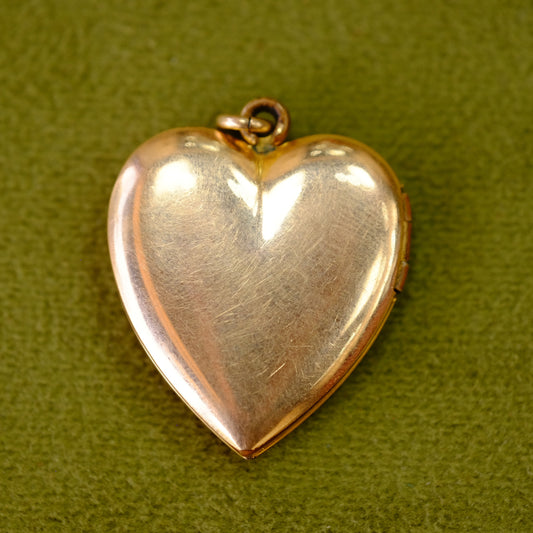 Vintage Gold-Filled Heart Locket