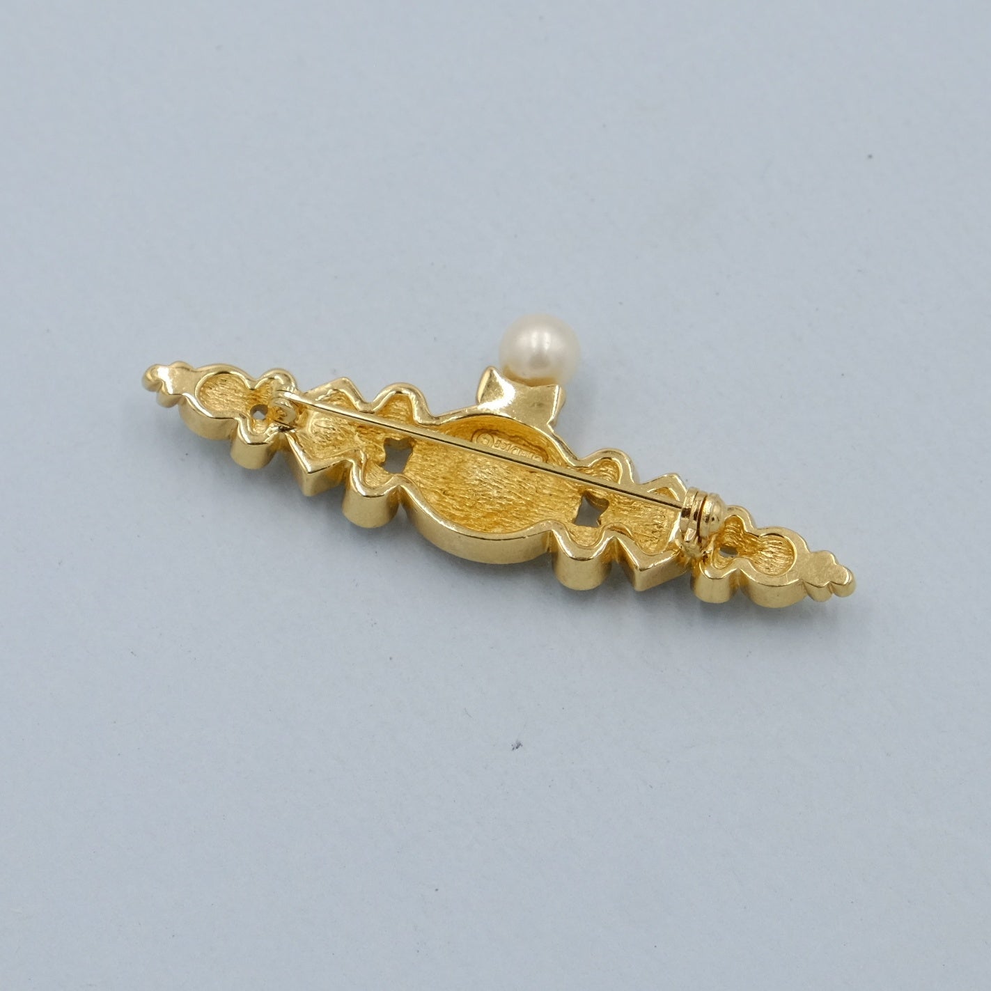 Vintage Christian Dior Bar Brooch 1990s