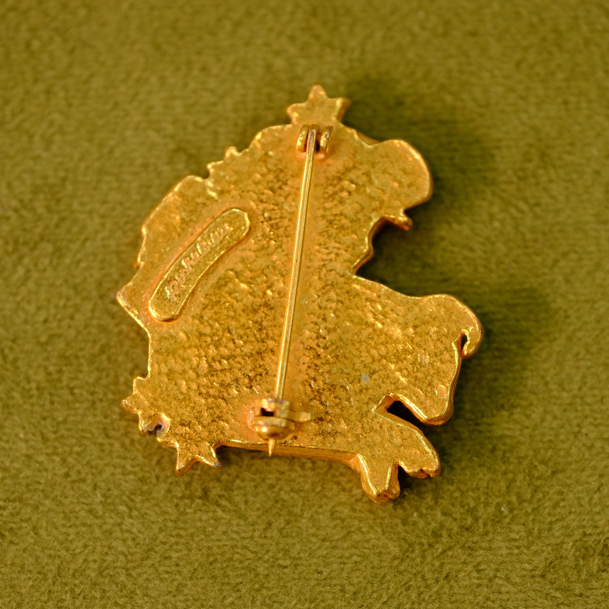 Vintage Taurus Zodiac Brooch Richelieu