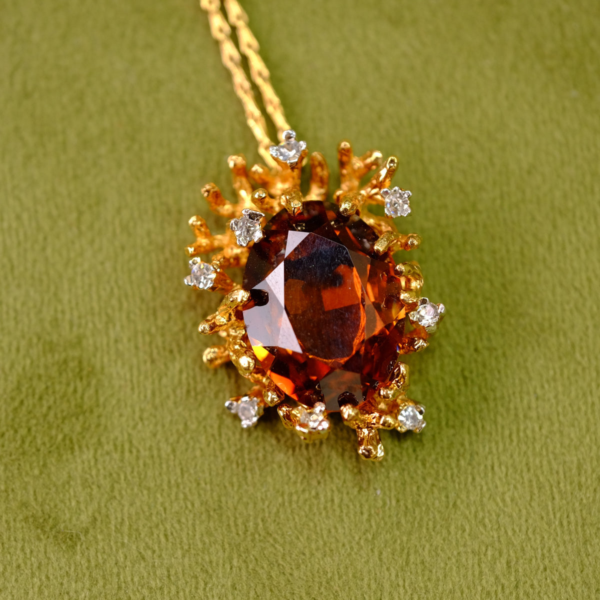 Vintage Panetta Pendant Necklace 1970s