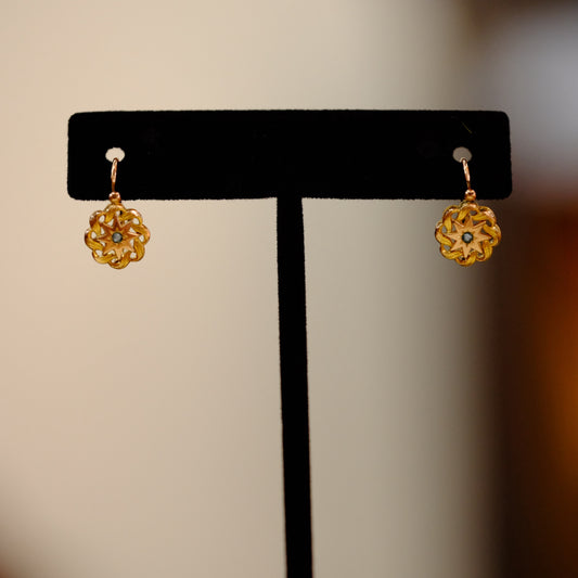 "FIX" French Victorian Era Earrings