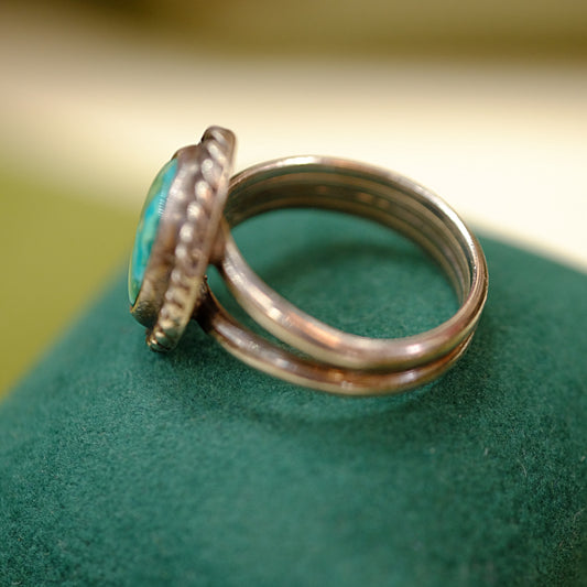 Silver Turquoise Ring