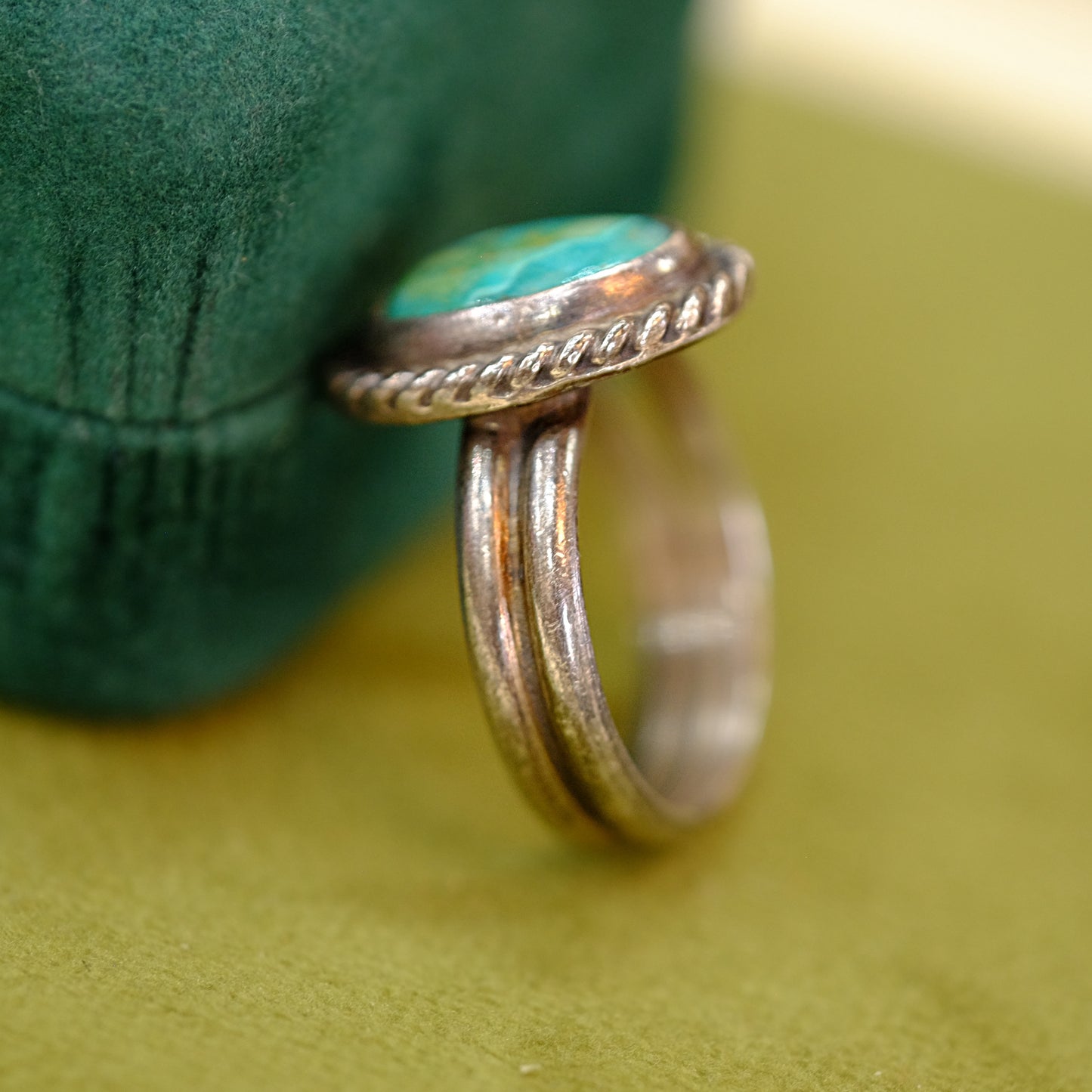Silver Turquoise Ring