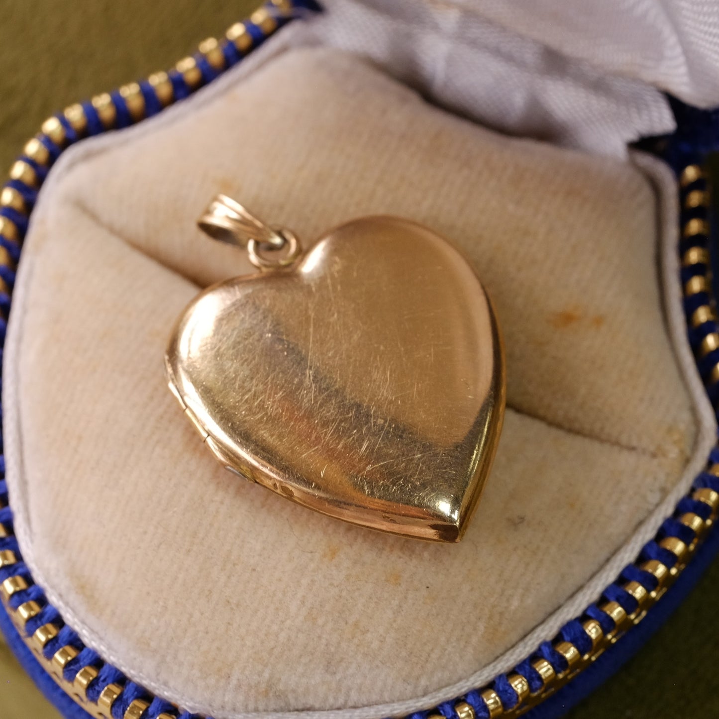Victorian Gold Filled Heart Pendant