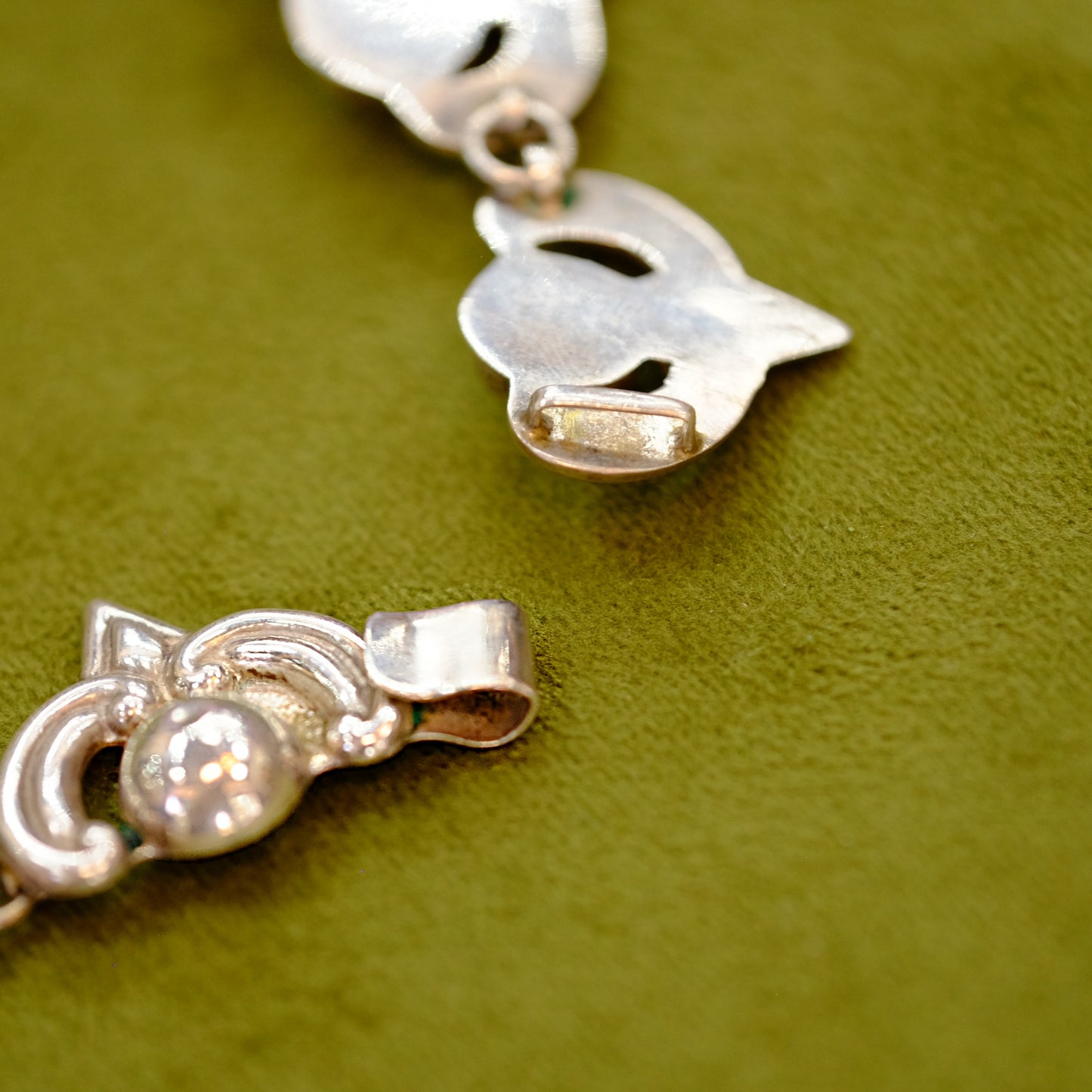 Mexico Sterling Geometric Necklace