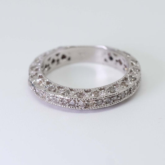 Antique Filigree Art Deco Diamond Ring