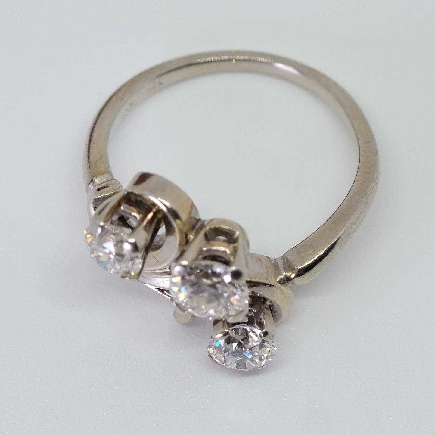 18K White Gold 1.04 ct Diamond Ring