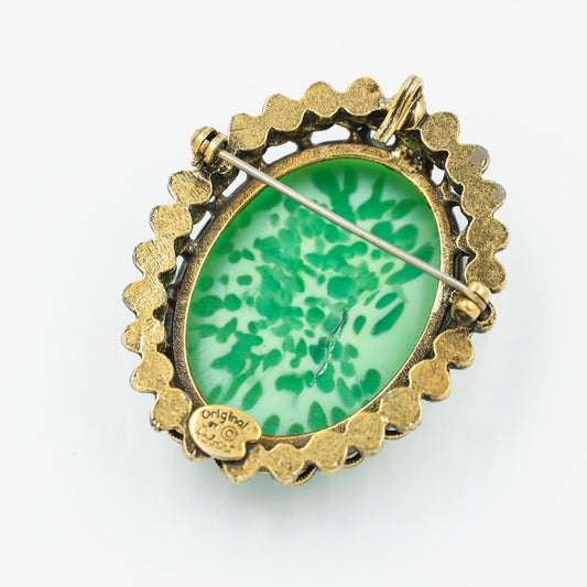 Original by Robert Green Oval Pin