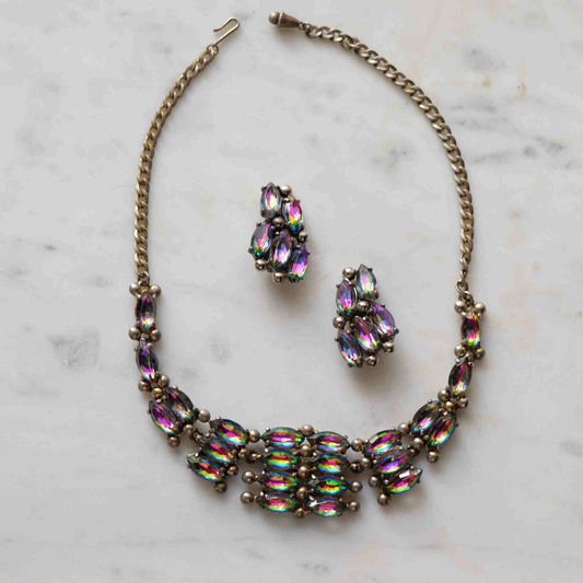 Vintage Elsa Schiaparelli Book Piece Set 1950’s