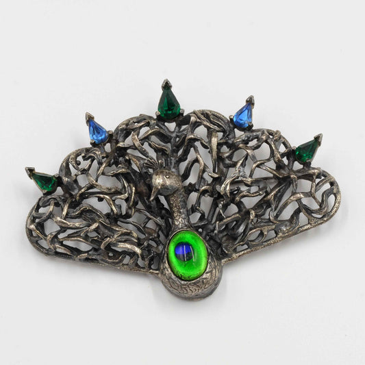 Dalsheim Peacock Brooch