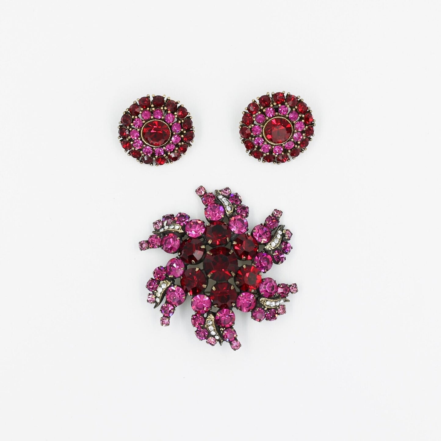 Weiss Red Fuchsia Set 1950s