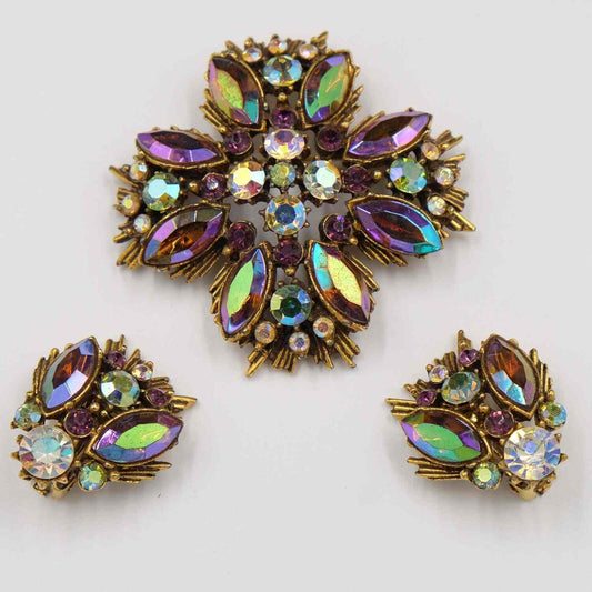 Vintage Florenza Purple Set