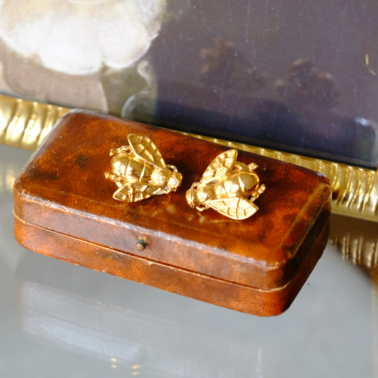 Christian Dior Bee Earrings 1980's