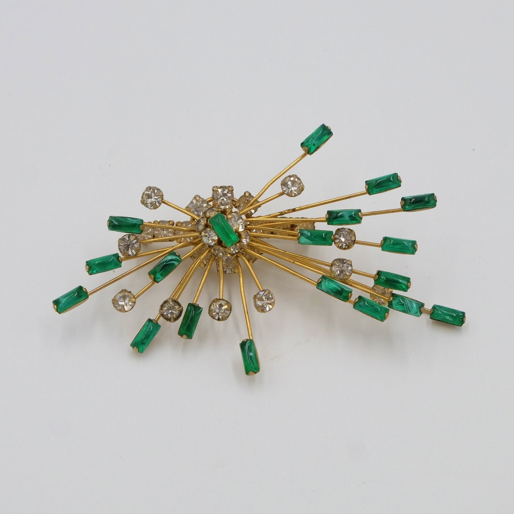 Marvella Stardust Rhinestones Brooch 1960's
