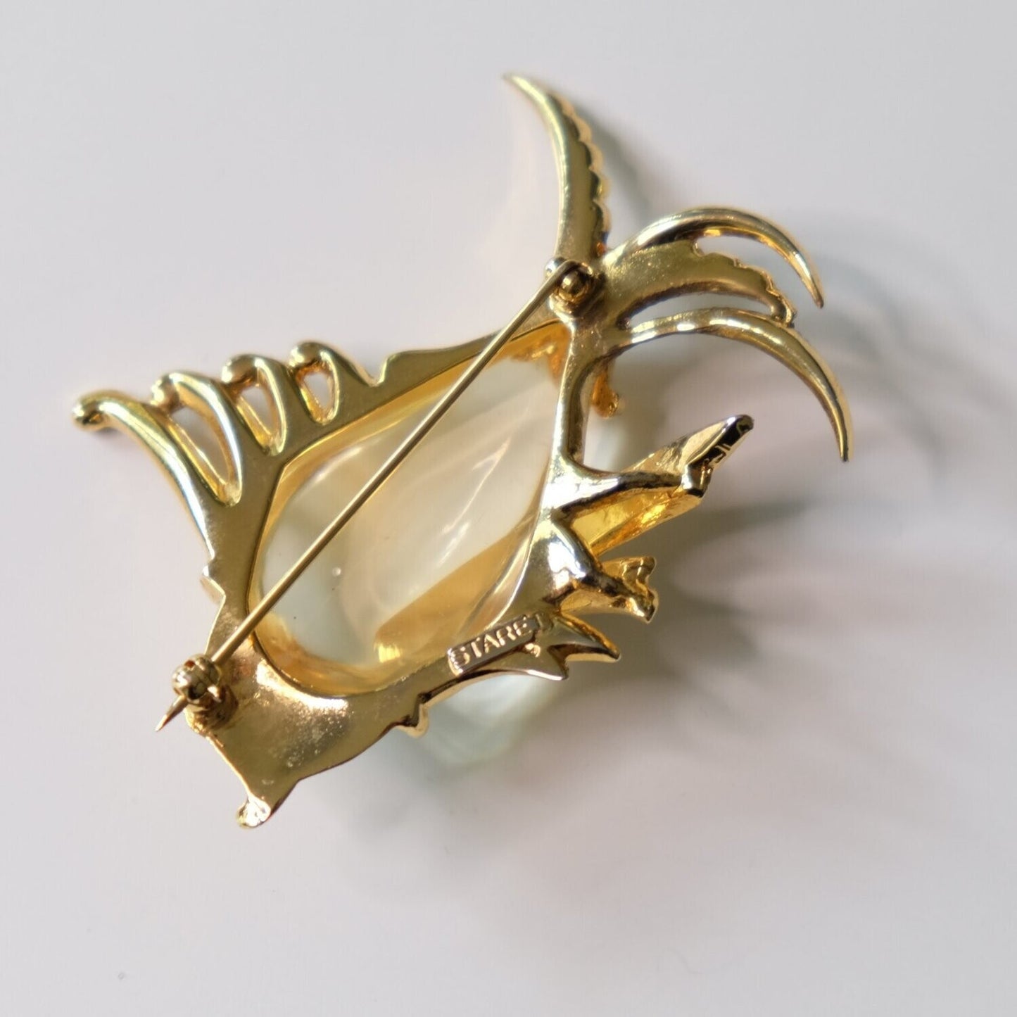 Vintage Staret Lucite Brooch 1950s