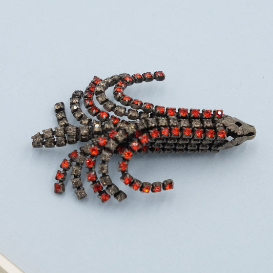 Vintage Marvella Feather Brooch 1960's
