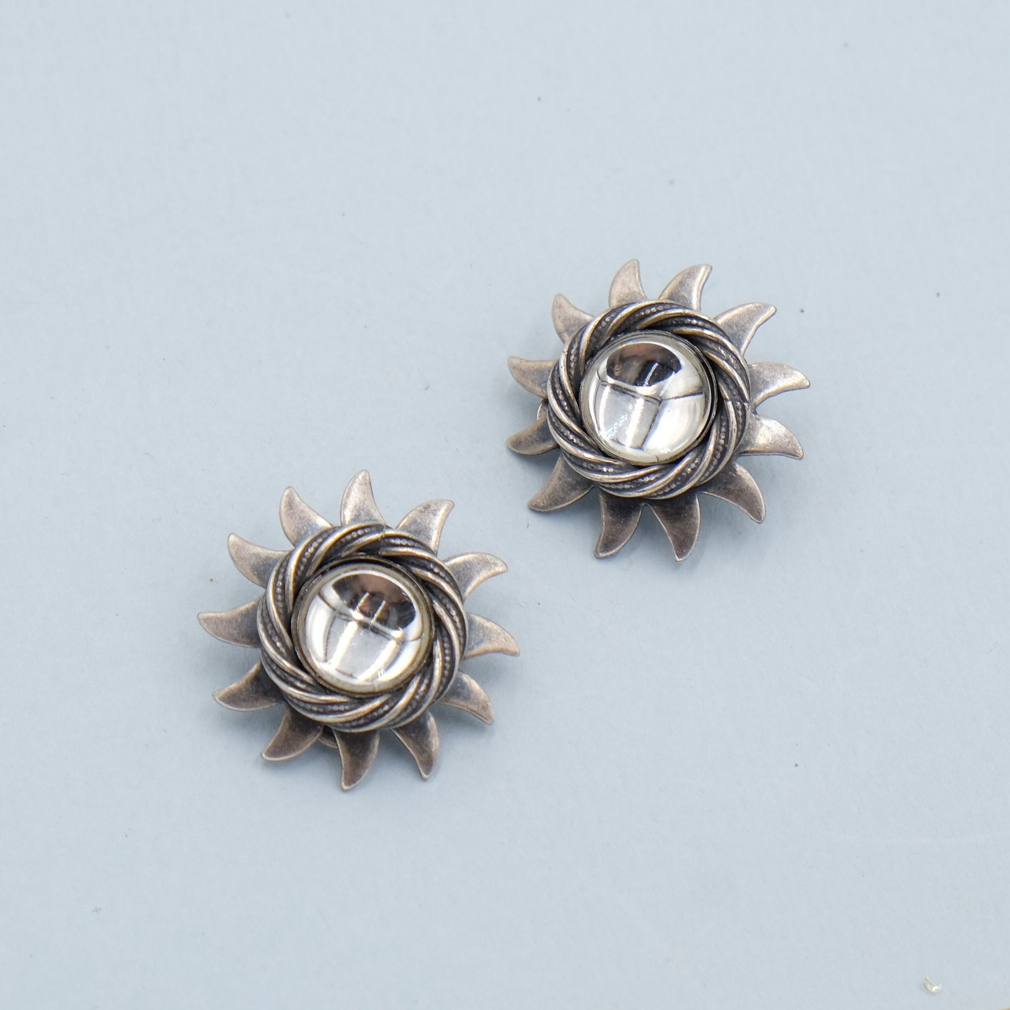 Vintage Askew London Sun Earrings 1980s