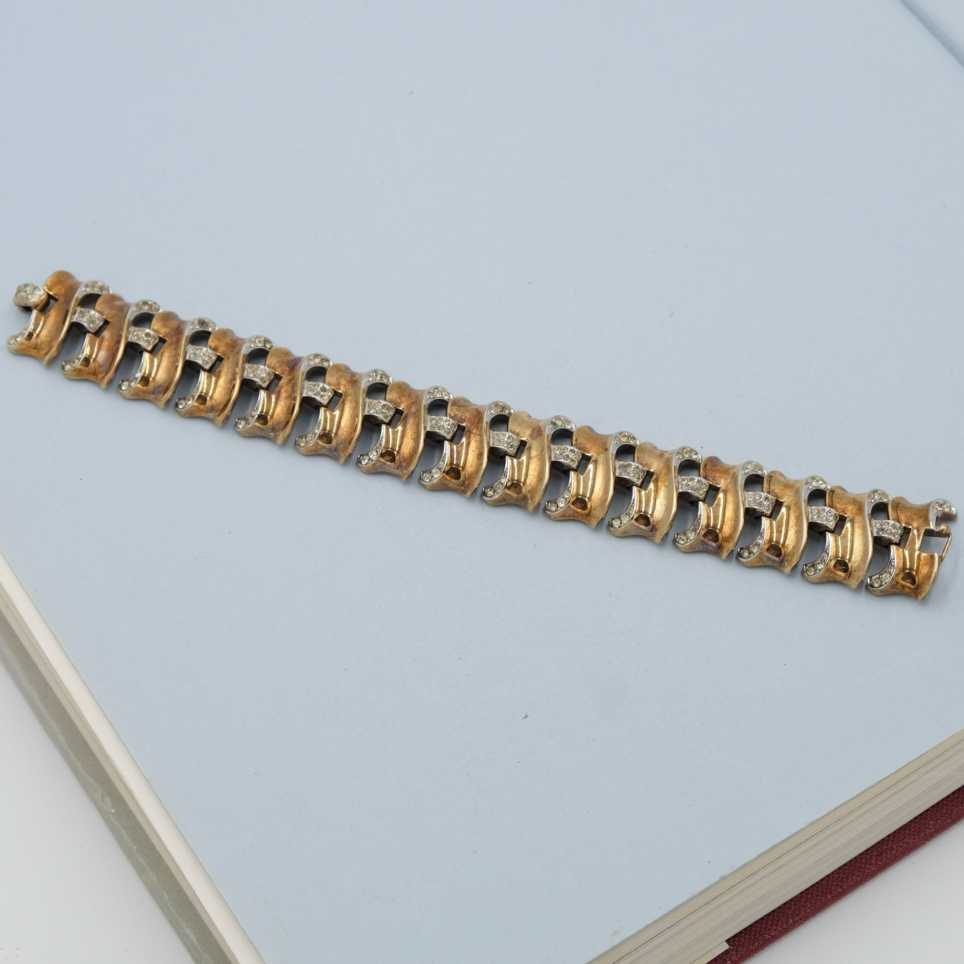 Trifari Goldwash Bracelet 1950s