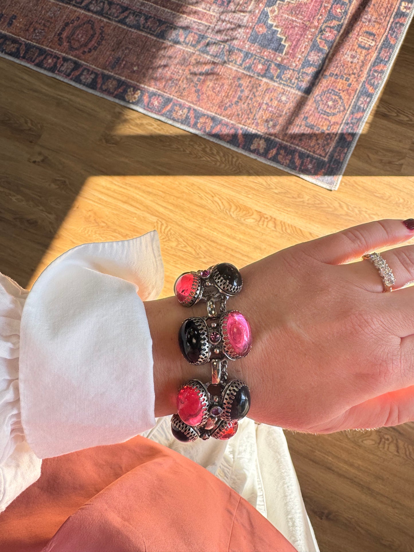 Vintage Selro Necklace, Bracelet and Earrings set 1960s