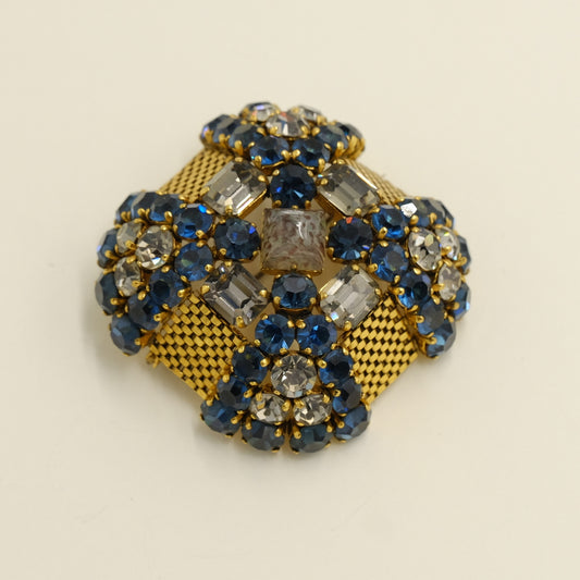 Vintage Christian Dior germany Large Dome Brooch 1960s