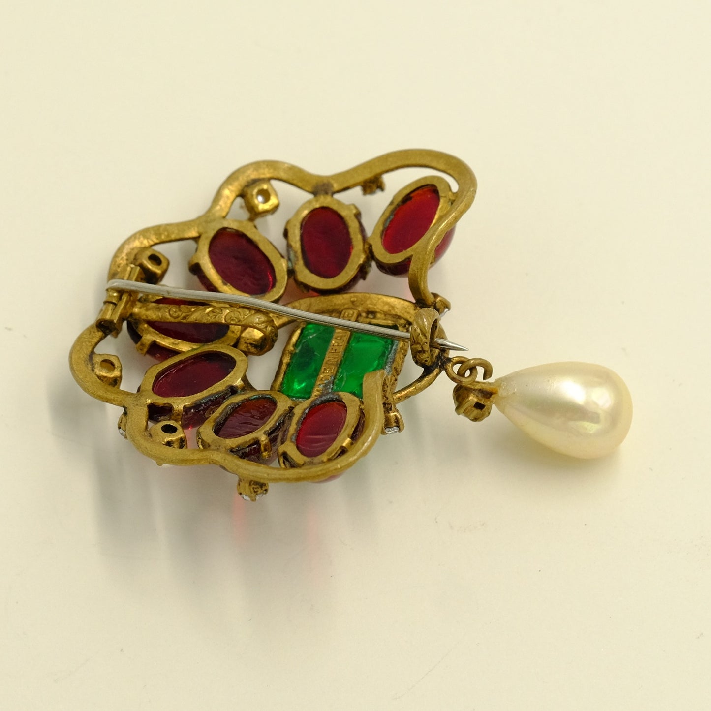 Early Collectible Chanel Gripoix Brooch