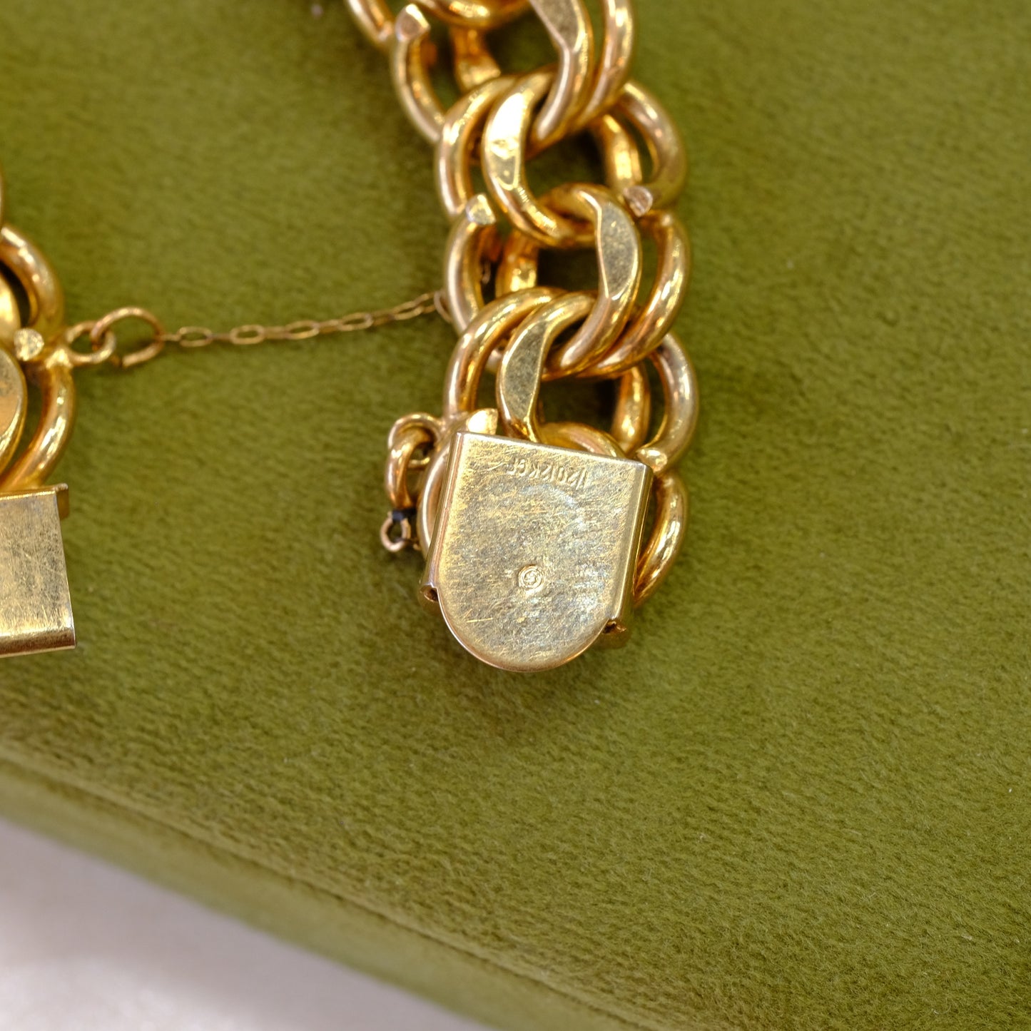 12K Gold Filled Chunky Chain Bracelet