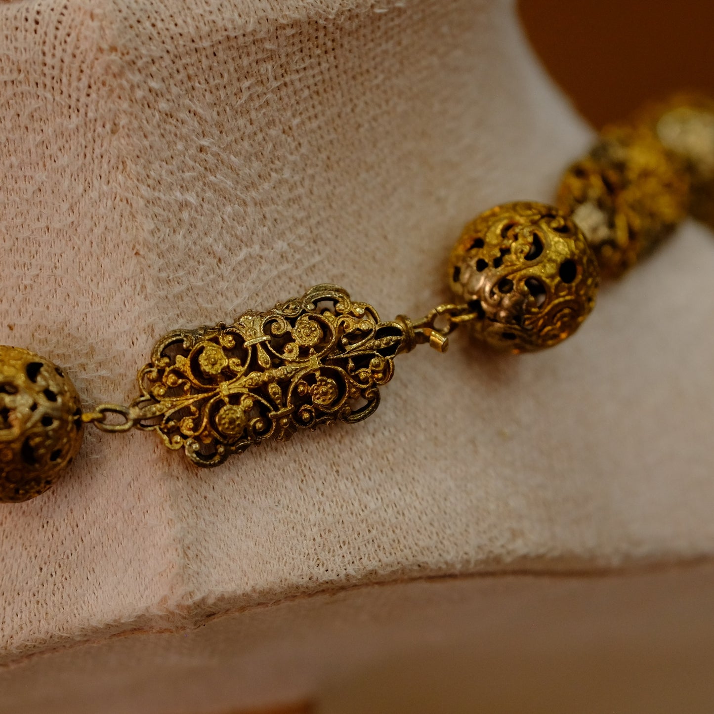 Antique Filigree Necklace 1900s