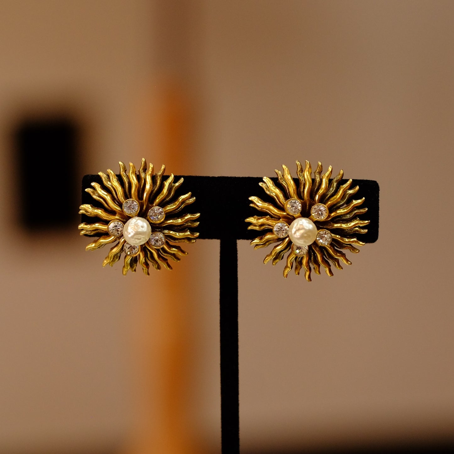 Vintage Bergere Earrings 1980s