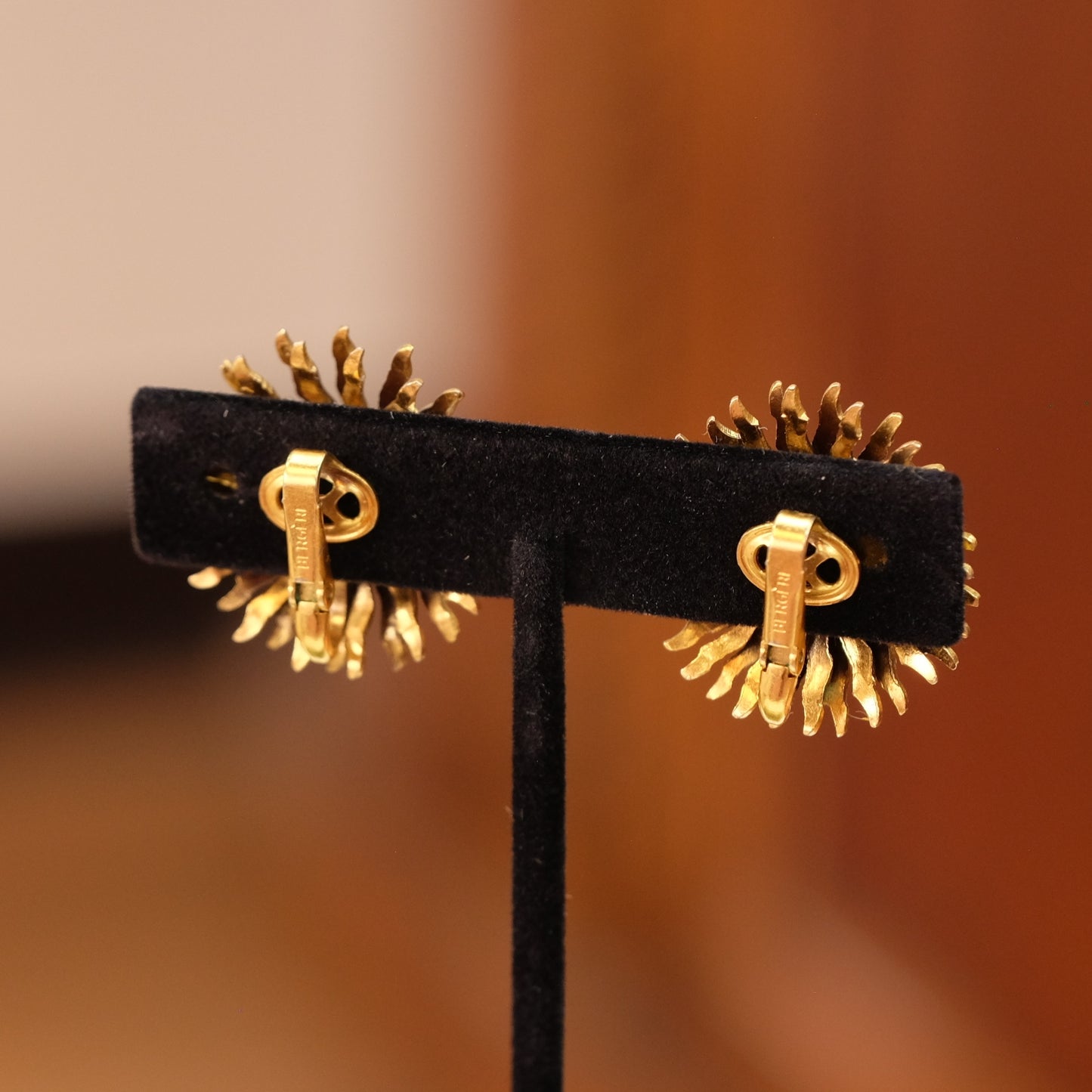 Vintage Bergere Earrings 1980s