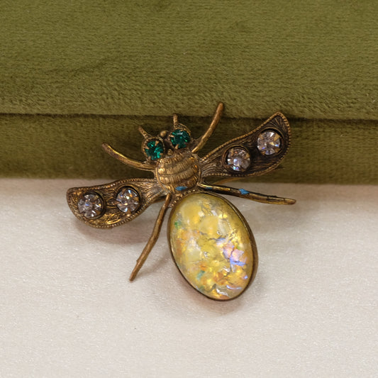 Czech Fly Brooch 1920s