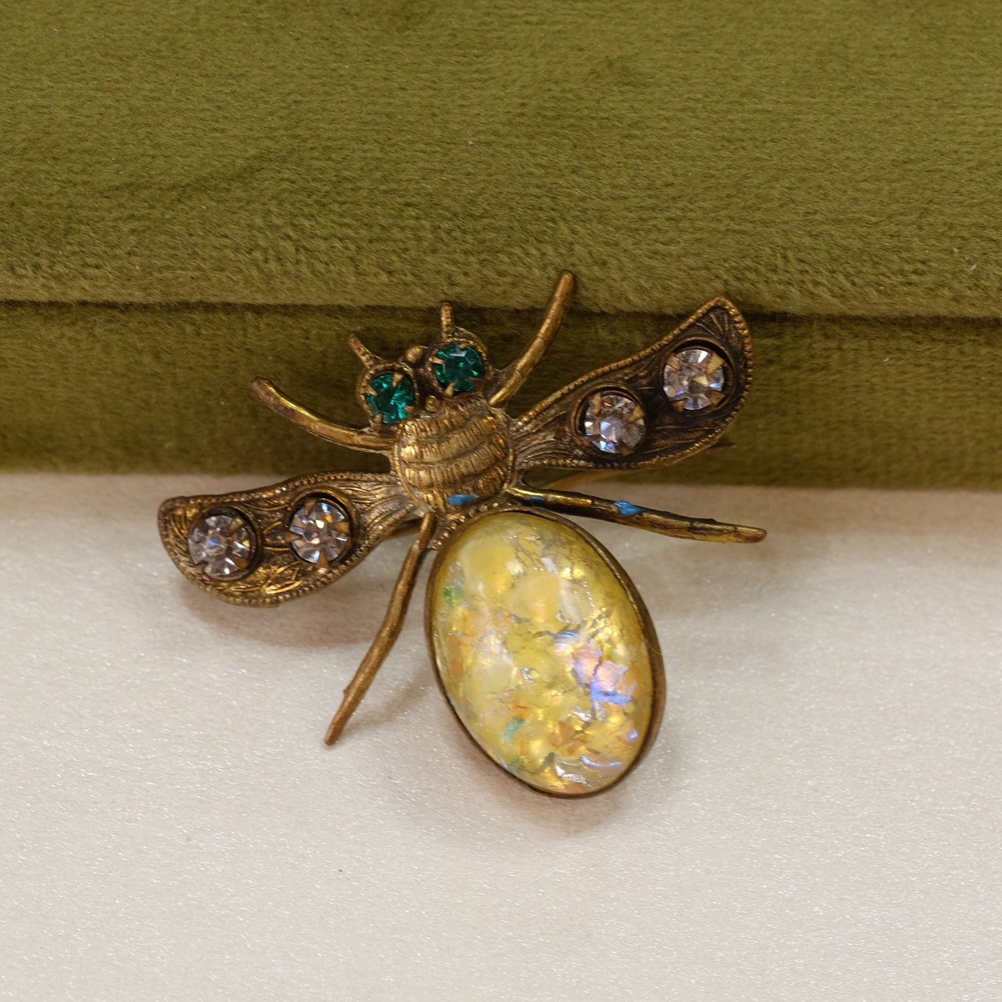 Czech Fly Brooch 1920s