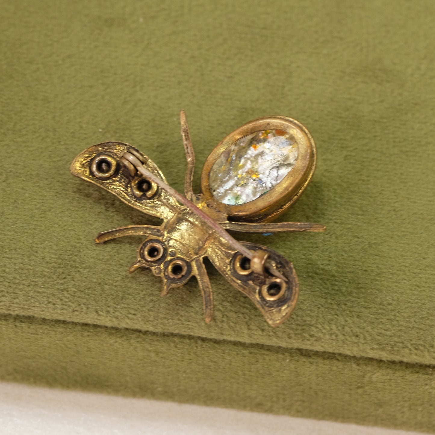 Czech Fly Brooch 1920s